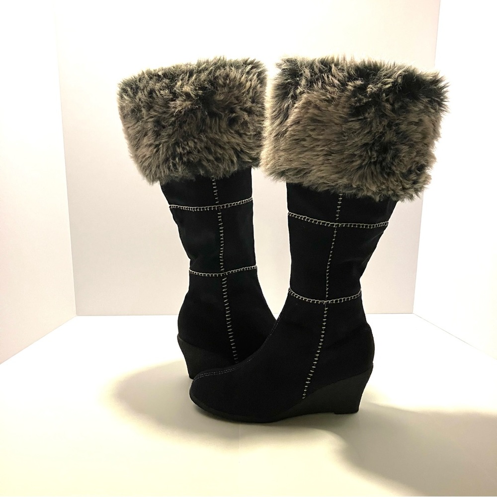 Wanted Women’s Black Boots - Picture 4 of 7